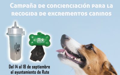 Campaña de concienciación para la recogida de excrementos caninos